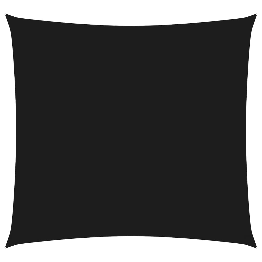 Sonnensegel Oxford-Gewebe Quadratisch 2x2 m Schwarz