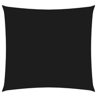 Sonnensegel Oxford-Gewebe Quadratisch 2x2 m Schwarz