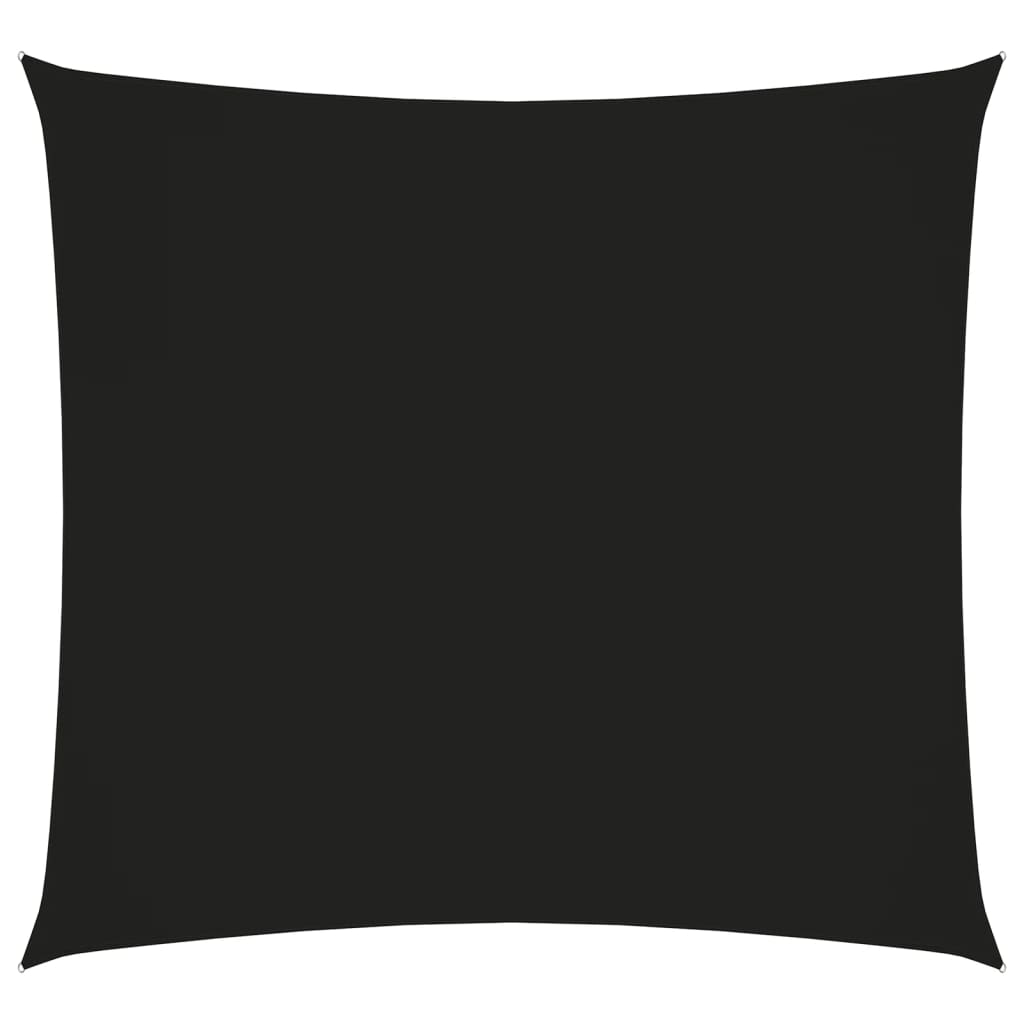 Sonnensegel Oxford-Gewebe Quadratisch 3x3 m Schwarz