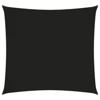 Sonnensegel Oxford-Gewebe Quadratisch 3x3 m Schwarz