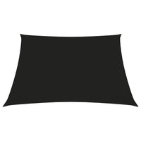 Sonnensegel Oxford-Gewebe Quadratisch 3x3 m Schwarz