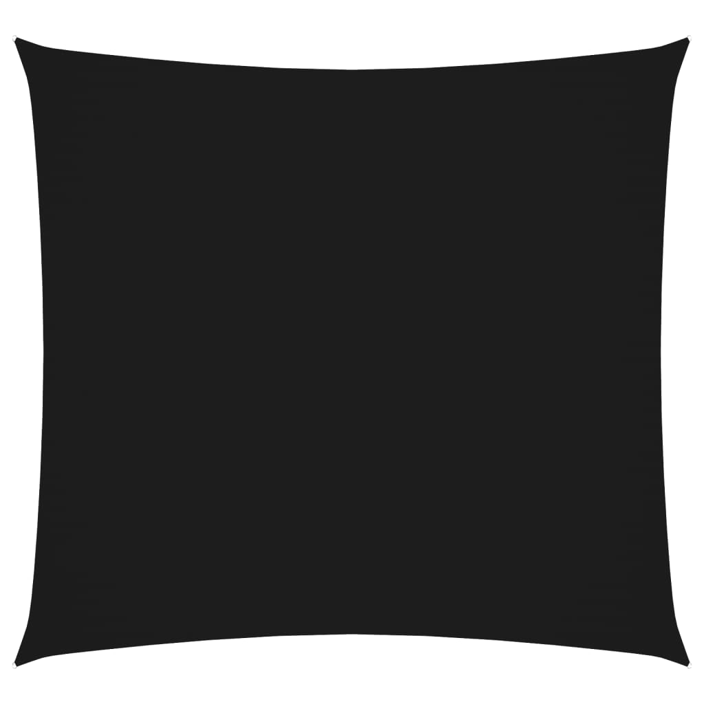 Sonnensegel Oxford-Gewebe Quadratisch 4x4 m Schwarz