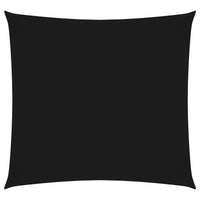 Sonnensegel Oxford-Gewebe Quadratisch 4,5x4,5 m Schwarz