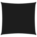 Sonnensegel Oxford-Gewebe Quadratisch 6x6 m Schwarz