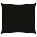 Sonnensegel Oxford-Gewebe Rechteckig 2x2,5 m Schwarz