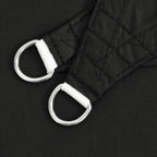 Sonnensegel Oxford-Gewebe Rechteckig 5x7 m Schwarz