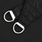 Sonnensegel Oxford-Gewebe Rechteckig 6x8 m Schwarz