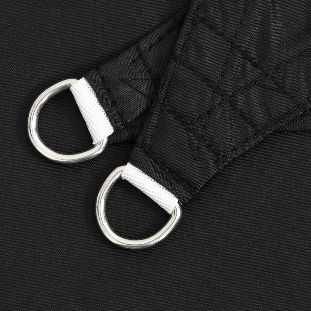 Sonnensegel Oxford-Gewebe Dreieckig 5x5x5 m Schwarz