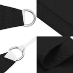 Sonnensegel Oxford-Gewebe Dreieckig 5x5x5 m Schwarz