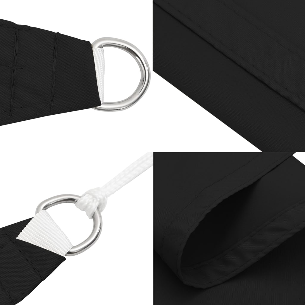 Sonnensegel Oxford-Gewebe Dreieckig 5x5x5 m Schwarz