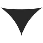 Sonnensegel Oxford-Gewebe Dreieckig 5x6x6 m Schwarz