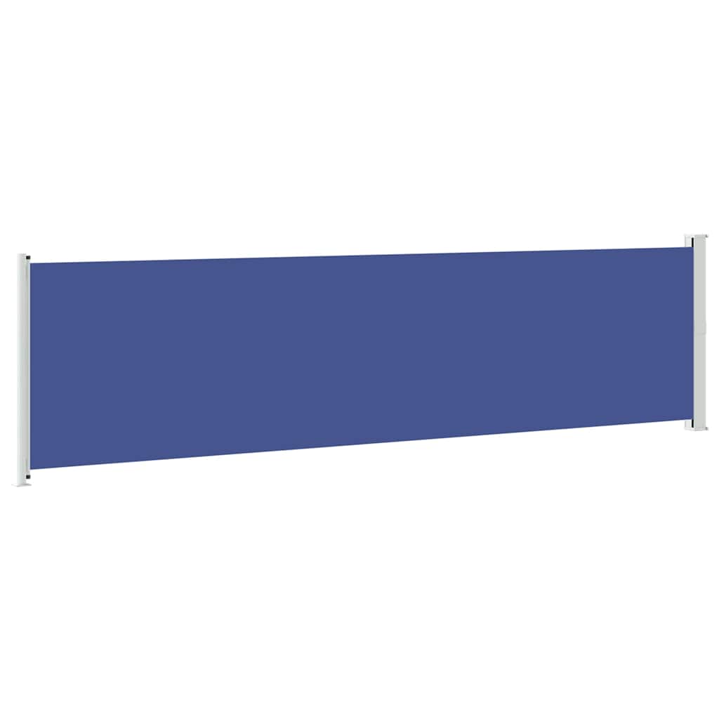 Seitenmarkise Ausziehbar 600x160 cm Blau