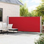 Seitenmarkise Ausziehbar 600x160 cm Rot