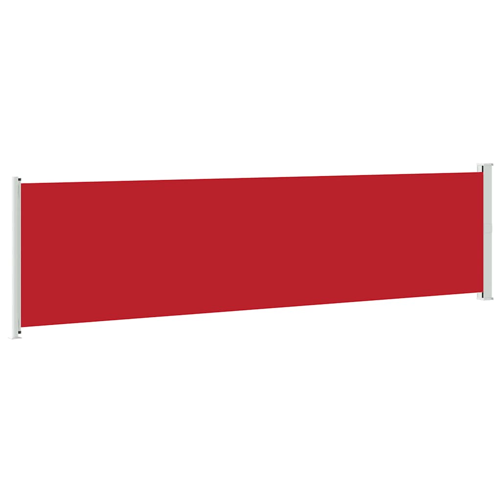Seitenmarkise Ausziehbar 600x160 cm Rot