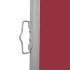 Ausziehbare Seitenmarkise 140x1200 cm Rot