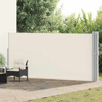 Ausziehbare Seitenmarkise 170x1200 cm Creme