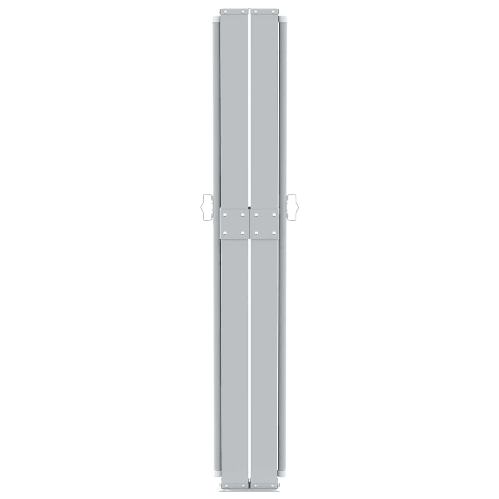 Ausziehbare Seitenmarkise 170x1200 cm Blau