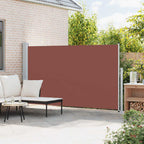 Seitenmarkise Ausziehbar 180x300 cm Braun