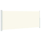 Seitenmarkise Ausziehbar 200x500 cm Creme