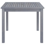 Garten-Esstisch 88x88x74 cm Akazie Massivholz