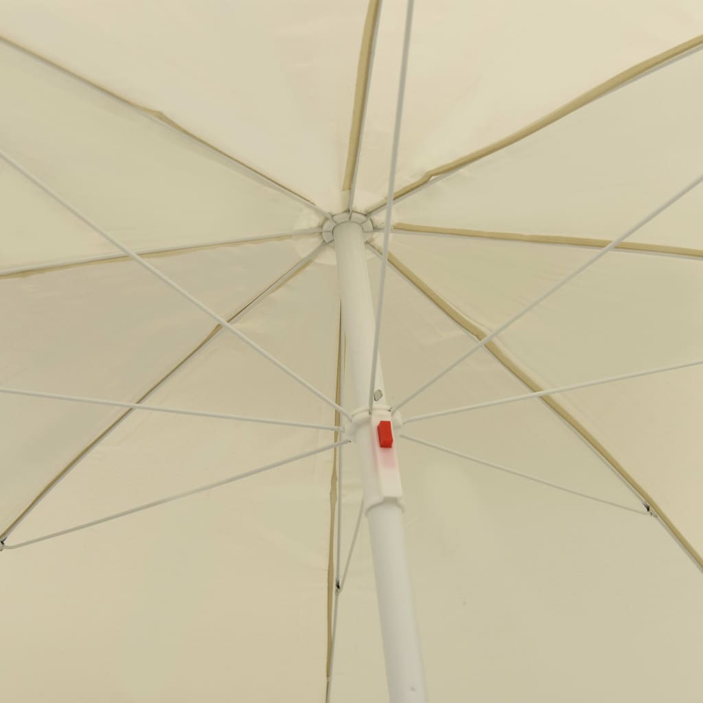 Strandschirm Sandgelb 240 cm