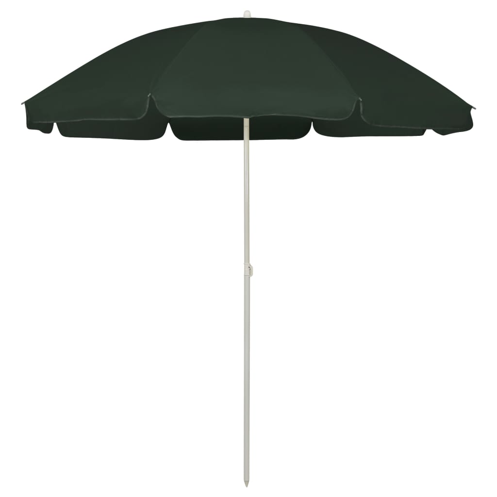 Strandschirm Grün 240 cm