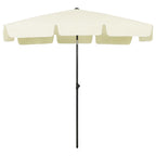 Strandschirm Sandgelb 200x125 cm