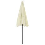Strandschirm Sandgelb 200x125 cm