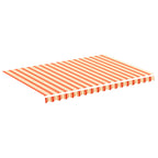 Markisenbespannung Gelb und Orange 3,5x2,5 m
