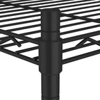 Lagerregal mit 3 Böden 60x35x76 cm Schwarz 150 kg