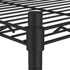 Lagerregal mit 5 Böden 90x35x180 cm Schwarz 250 kg