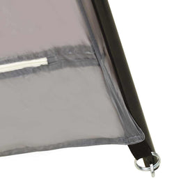 vidaXL Pool-Zelt Stoff 500x433x250 cm Grau