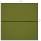 Outdoor-Tarp 4x4 m Grün