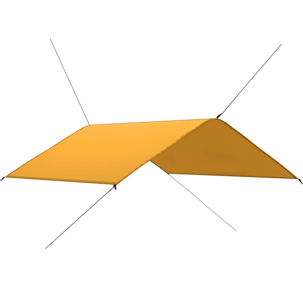 Outdoor-Tarp 4x4 m Gelb