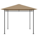 Pavillon 3x3x2,7 m Taupe 180 g/m²