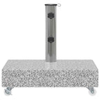 Schirmständer Hellgrau 45x25x8,3 cm Granit