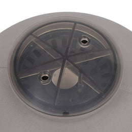 vidaXL Pool-Sandfilter mit seitlich montiertem 6-Wege-Ventil Grau