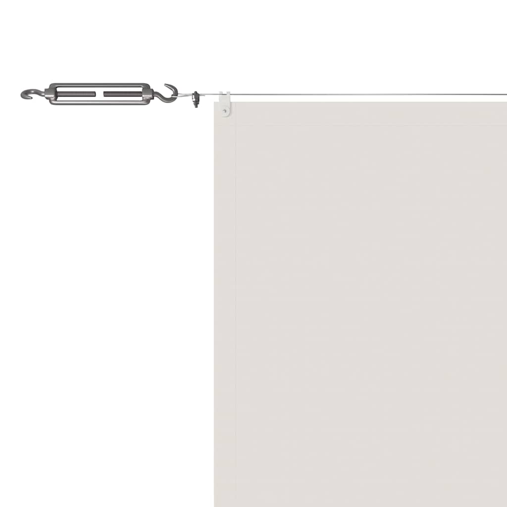 Senkrechtmarkise Weiß 60x800 cm Oxford-Gewebe