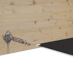 Senkrechtmarkise Anthrazit 60x600 cm Oxford-Gewebe