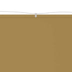 Senkrechtmarkise Beige 60x1200 cm Oxford-Gewebe