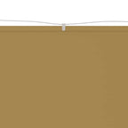 Senkrechtmarkise Beige 140x1000 cm Oxford-Gewebe