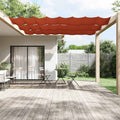 Senkrechtmarkise Terrakotta 60x1000 cm Oxford-Gewebe