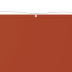 Senkrechtmarkise Terrakotta 140x600 cm Oxford-Gewebe