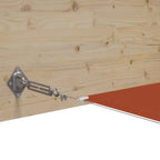 Senkrechtmarkise Terrakotta 140x600 cm Oxford-Gewebe