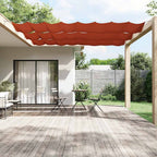 Senkrechtmarkise Terrakotta 140x800 cm Oxford-Gewebe