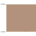 Senkrechtmarkise Taupe 100x1000 cm Oxford-Gewebe