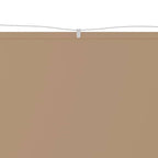 Senkrechtmarkise Taupe 100x1000 cm Oxford-Gewebe