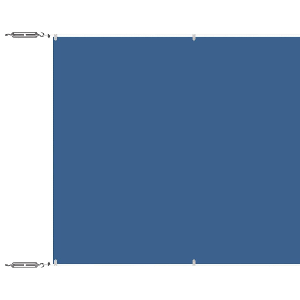 Senkrechtmarkise Blau 60x1000 cm Oxford-Gewebe