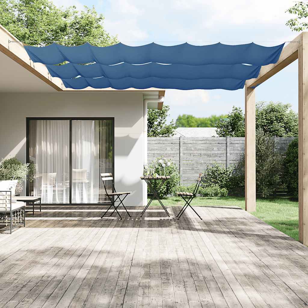 Senkrechtmarkise Blau 60x1000 cm Oxford-Gewebe