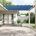 Senkrechtmarkise Blau 140x1000 cm Oxford-Gewebe